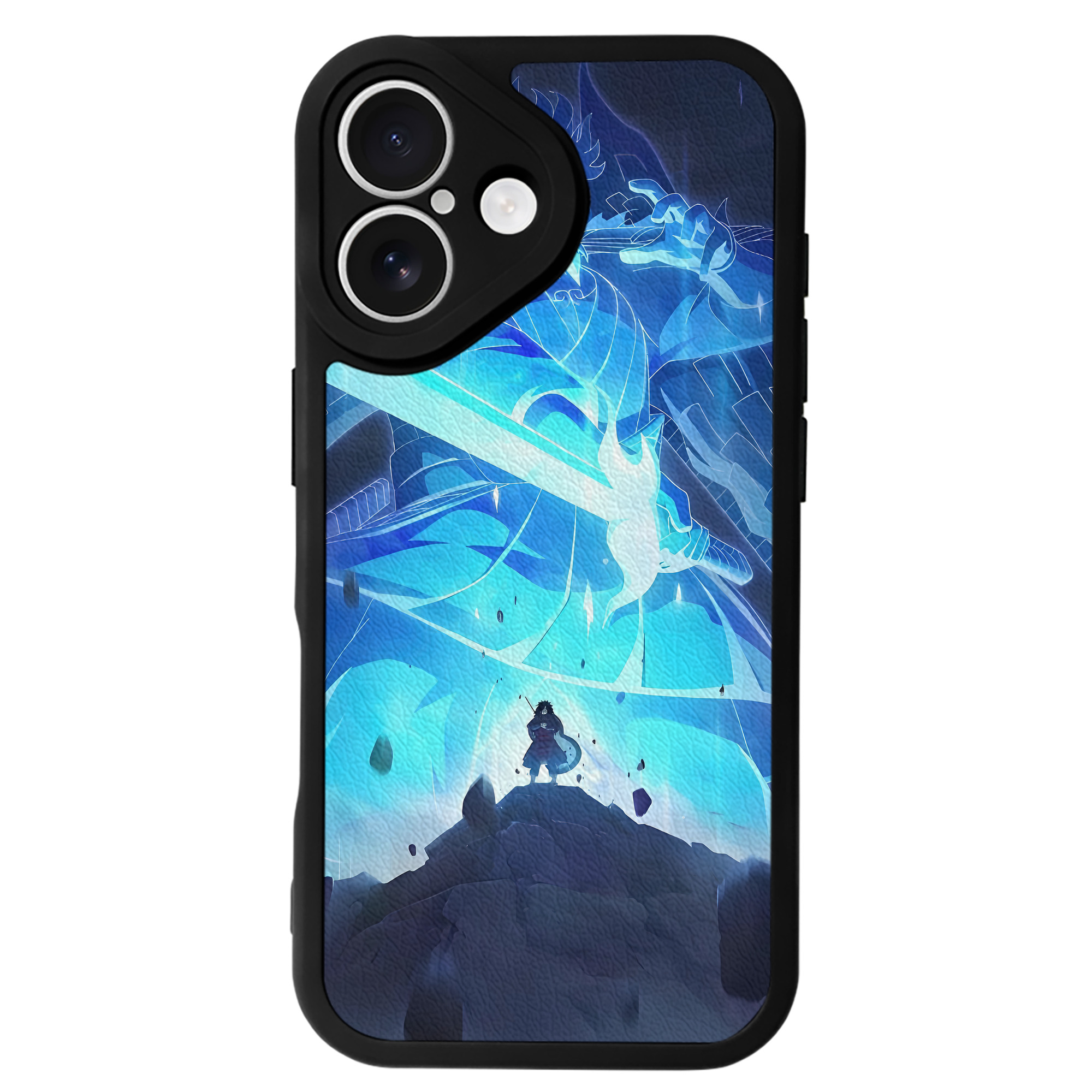 （画像用） NARUTO -ナルト- NARUTO -ナルト- 疾風伝 【iPhone 16シリーズ対応】シリコンスマホケース（レザー調） 材質：シリコン
